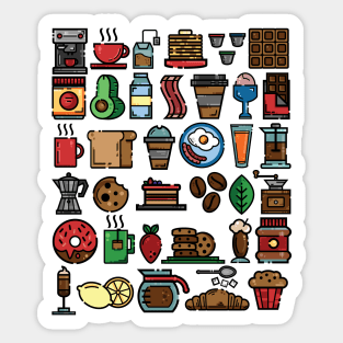 How to Breakfast Sticker